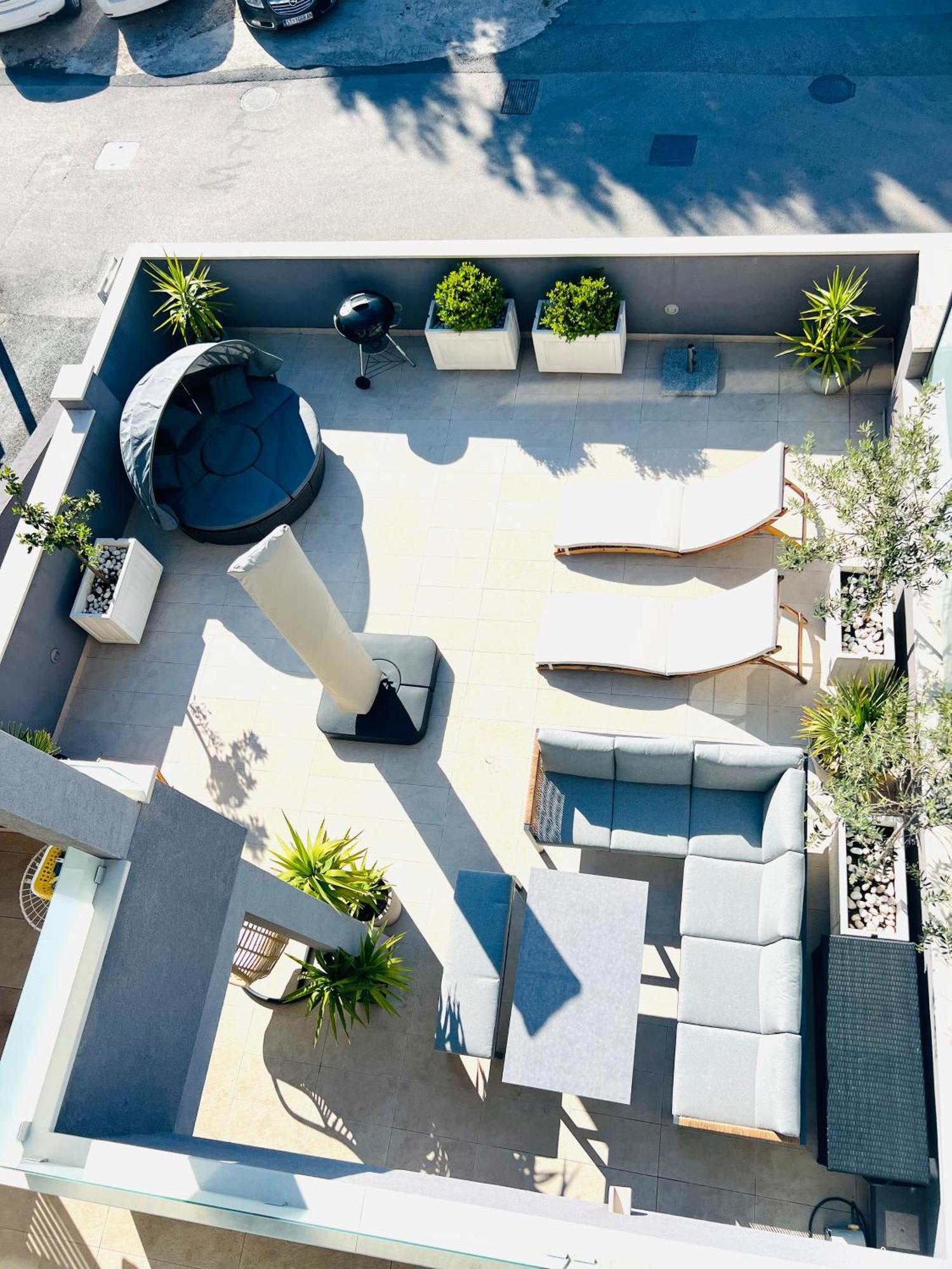 Apartment Sirius Podstrana Exterior foto