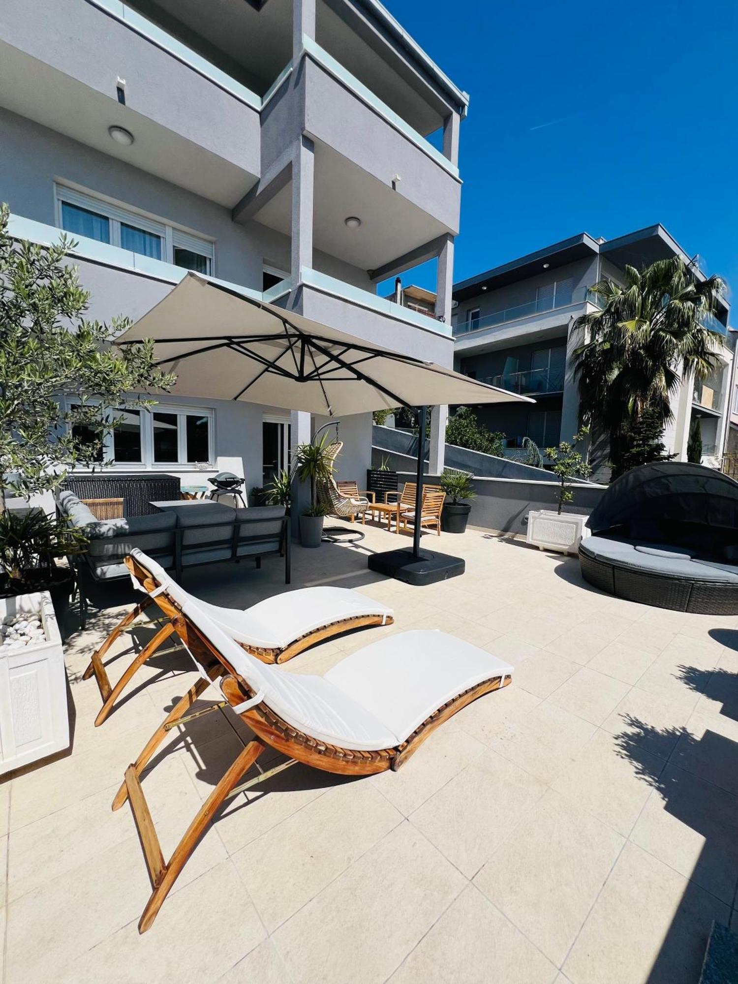 Apartment Sirius Podstrana Exterior foto